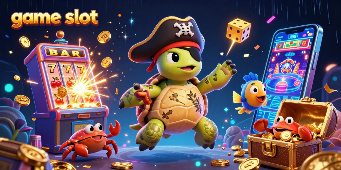 Engaging game slot scene with colorful characters and jackpot elements, showcasing excitement in gambling.