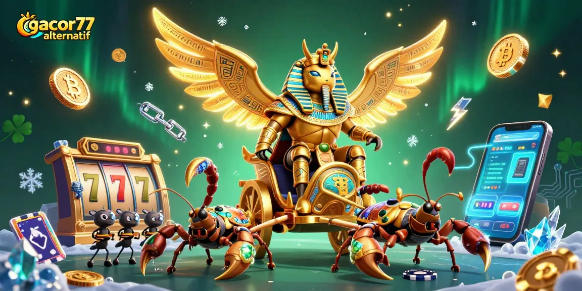 Meningkatkan peluang menang dengan gacor77 alternatif dan simbol jackpot yang mengesankan.