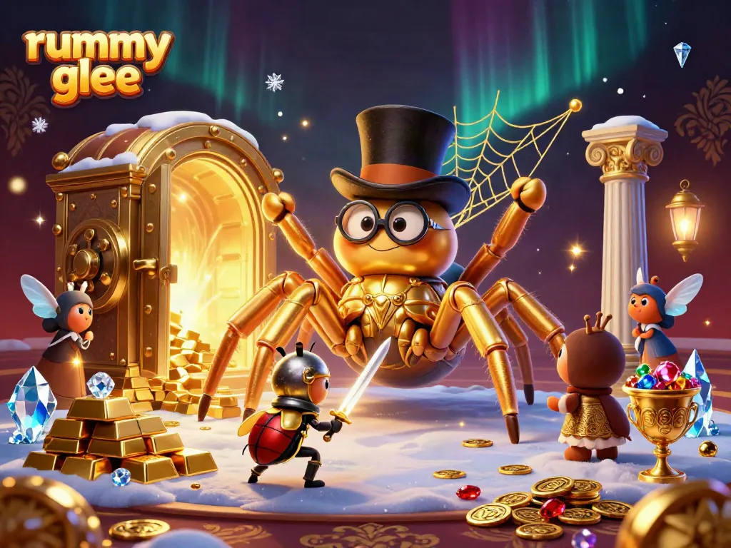 Rummy Glee menawarkan permainan rummy yang seru dan menarik dengan karakter ceria dan grafis menawan.