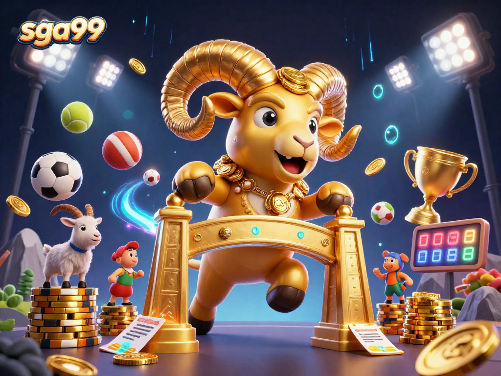 Engage in the thrilling world of sga99 with a dynamic casino illustration featuring vibrant elements.