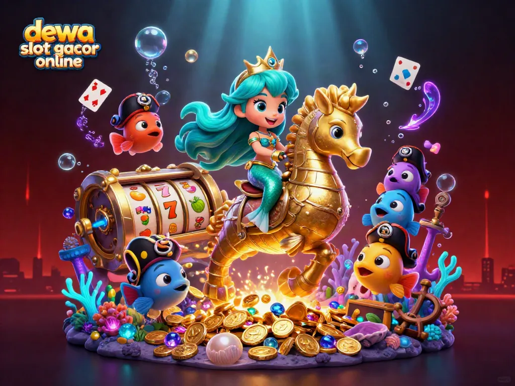Menangkan permainan dengan dewa slot gacor online dalam ilustrasi kasino fantastis.