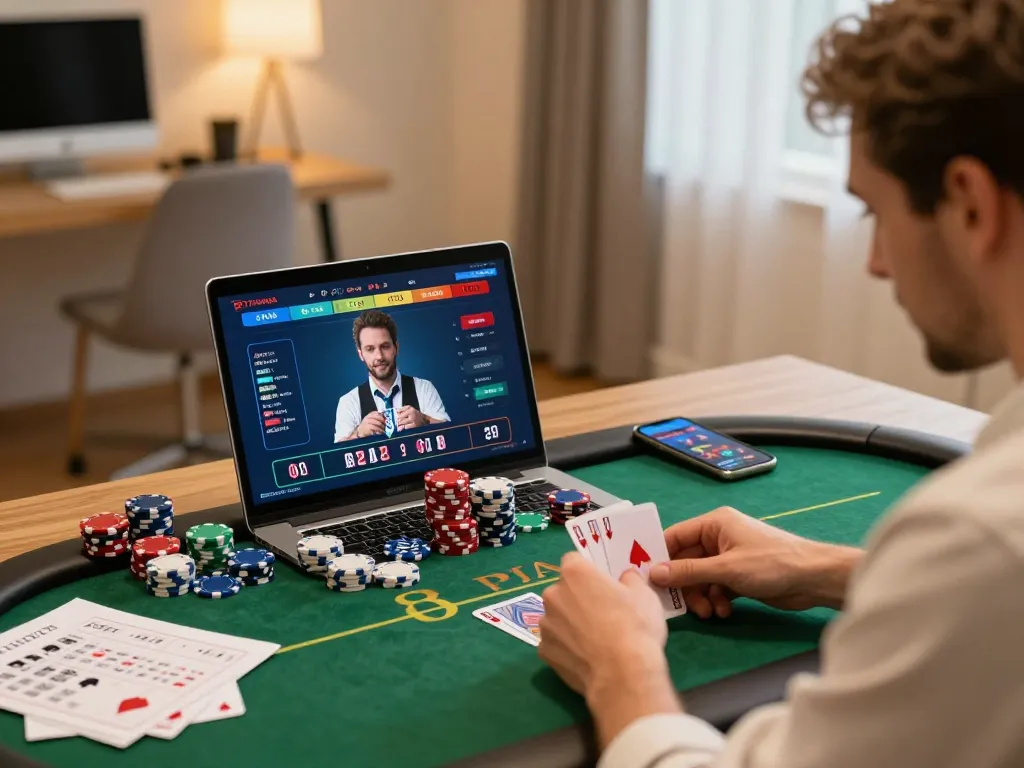 Join the live poker action at lc88 with engaging gameplay at home.