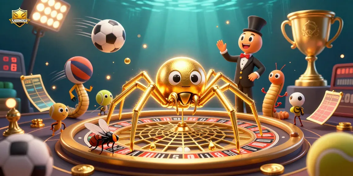 Engage in thrilling bets on keonhacai with our vibrant casino illustration featuring dynamic sports elements.