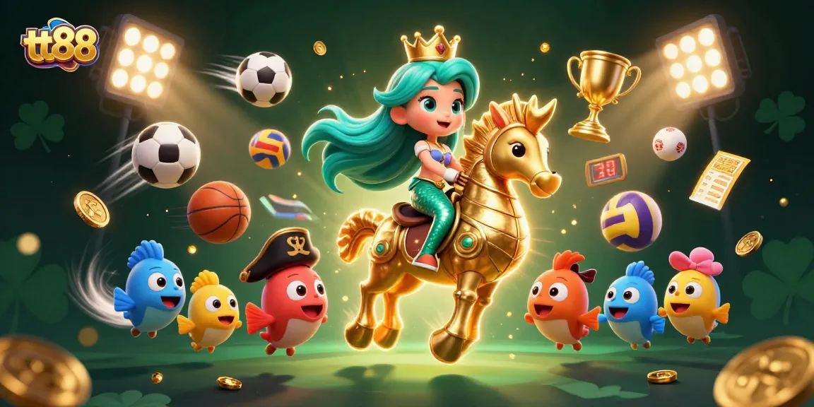 Experience thrilling gaming at tt88 with dynamic characters in an engaging casino scene.