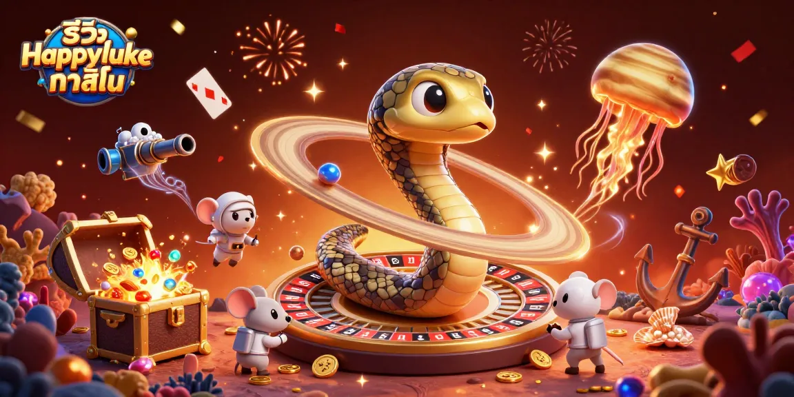 รีวิว Happyluke คาสิโน: สนุกกับเกมเดิมพันที่เต็มไปด้วยการผจญภัยในโลกคาสิโน