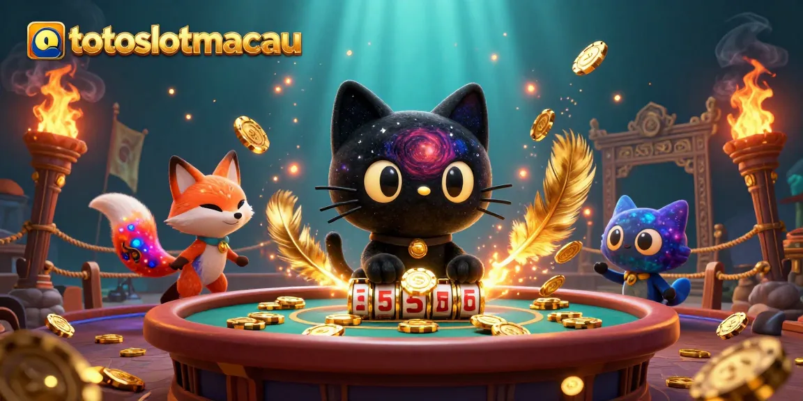 Experience the excitement of totoslotmacau with immersive 3D cosmic gambling elements.