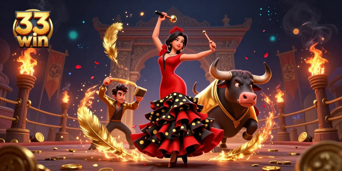 Engage with thrilling games at 33 win, featuring vibrant characters and a rich casino atmosphere.