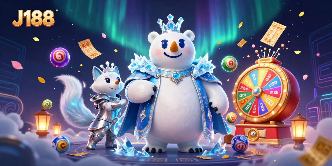 Spin the colorful lottery balls with J188 in an exciting online gaming scene.