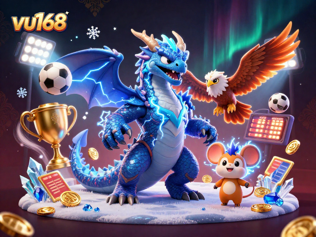 Experience thrilling gameplay at vu168 with vibrant characters and dynamic sports elements.