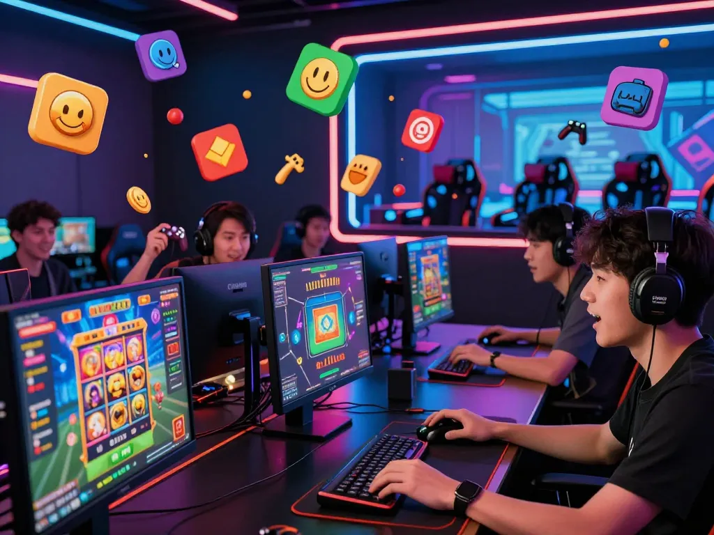 Excited players enjoying diverse gaming experiences on Luck8 platform.