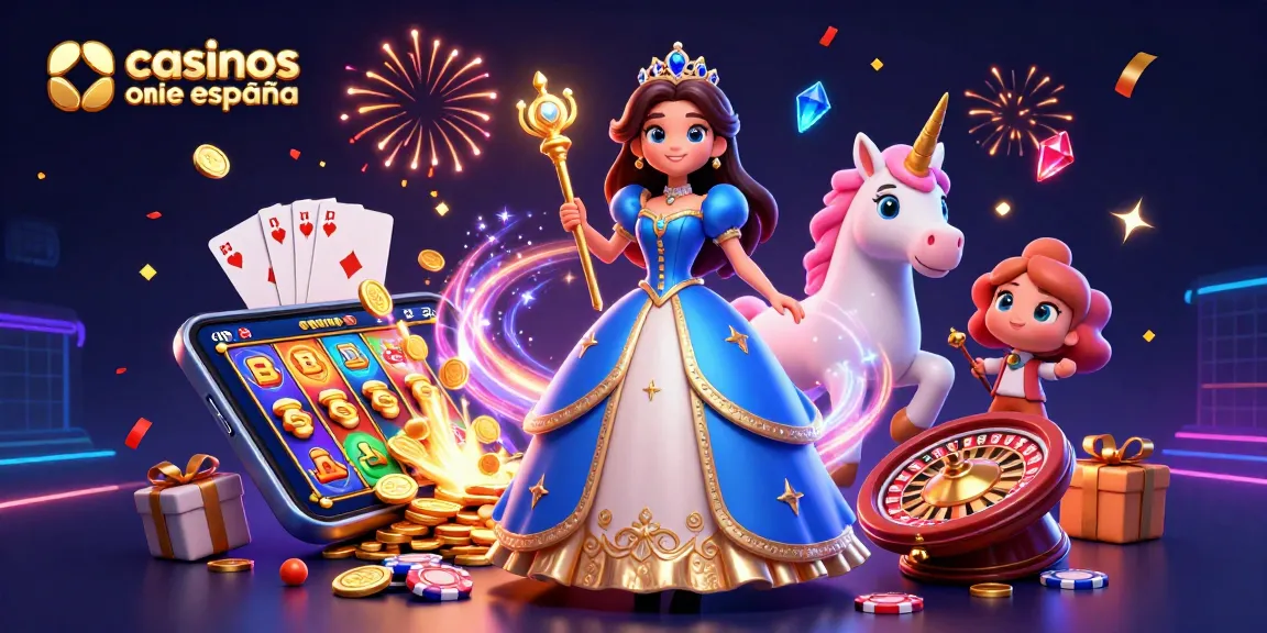 Engage in thrilling gameplay at casinos online en españa with vibrant characters in a magical setting.