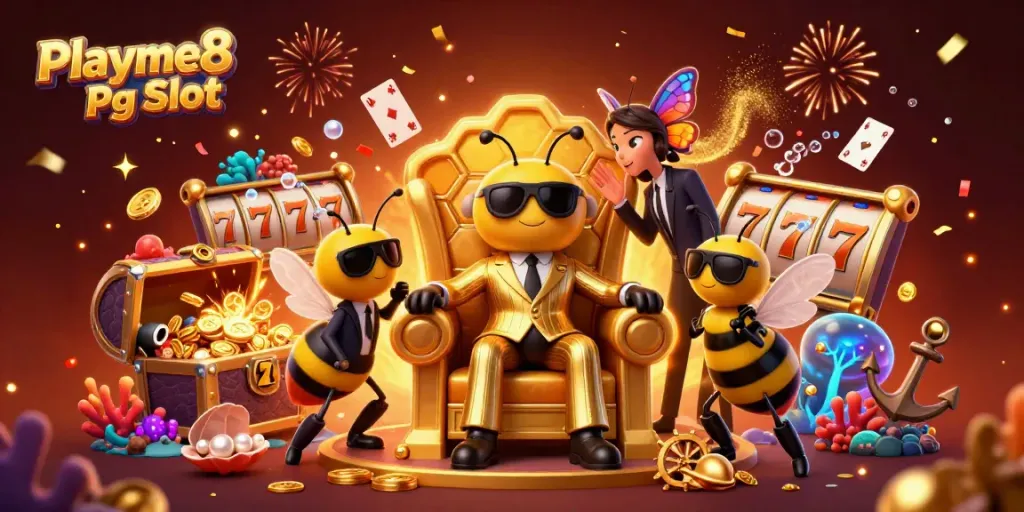 เล่น Playme8 Pg Slot กับภาพการ์ตูน 3D ที่มีความละเอียดสูงและสีสันสดใส