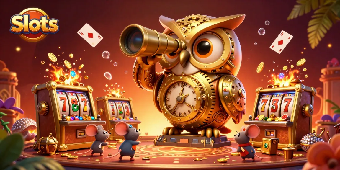 Spin thrilling Slots for exciting wins in a vibrant casino environment filled with gold coins and lucky symbols.