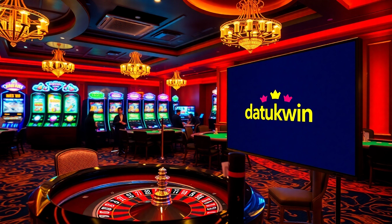Rasakan kegembiraan datukwin alternatif melalui meja kasino yang menarik dan mesin slot.