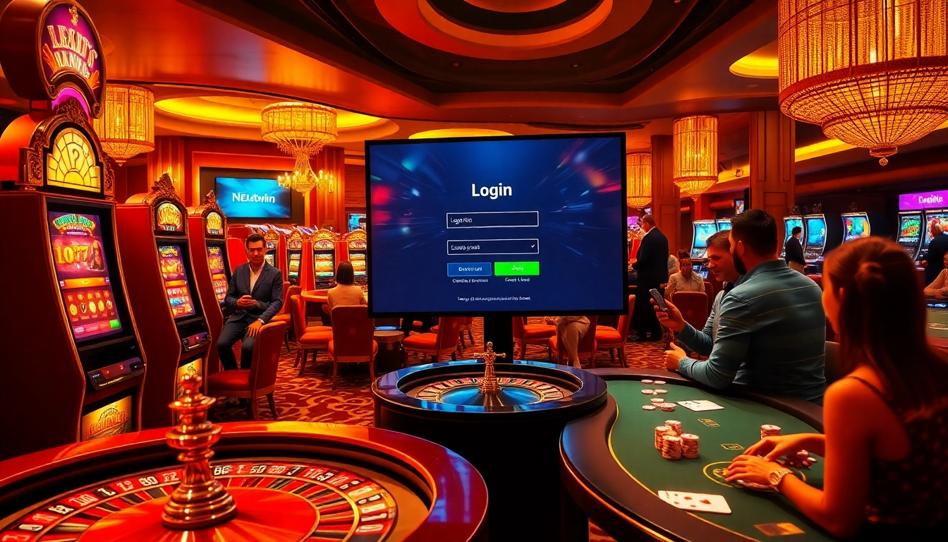Experience the thrill of gambling with the login nekatwin as players engage in high-stakes games.