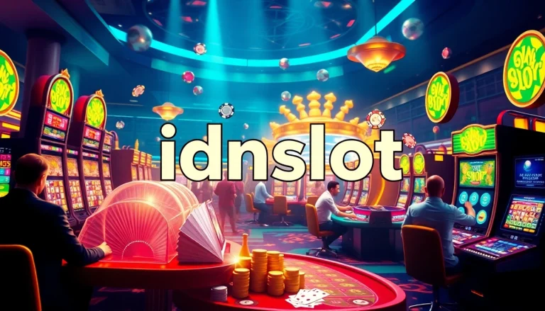 Experience the excitement of idnslot with online casino action including slots and poker tables.